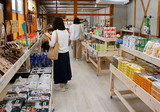 兵庫県/朝来市/道の駅あさご/物産館